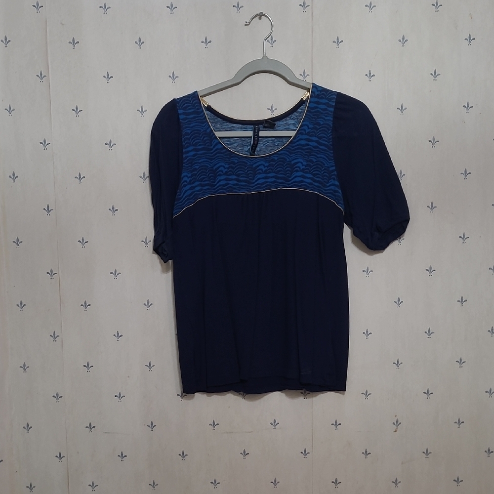 Navy Blue Women's Top